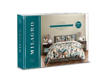 POŚCIEL KPL.220X200+2x70X80 MILAGRO VERDE 005 SATYNA BAW.