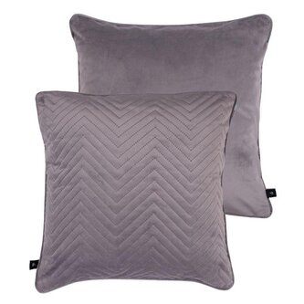 POSZEWKA 45x45 CHIC - VELVET REGULAR SZARY