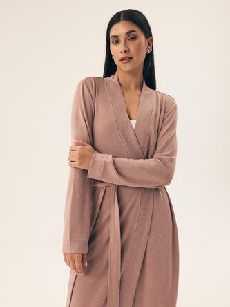 Szlafrok Henderson Ladies 43014 Boar S-2XL dusty rose M