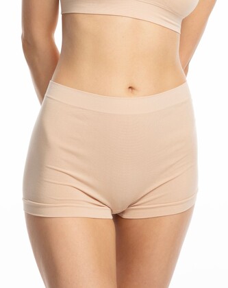 Szorty Julimex Bamboo Boyshorts S-2XL beżowy M