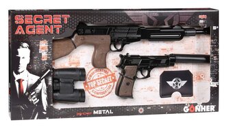 Zestaw tajnego agenta z lornetką