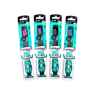 Aquafresh dětský zubní kartáček Big teeth 6-8 let věku