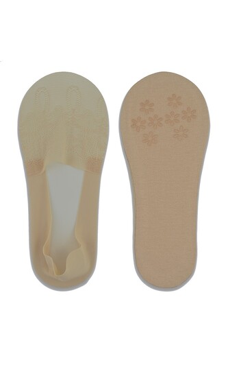 Baleriny Noviti SN049 Koronka Silikon ABS 36-41 latte 36-41