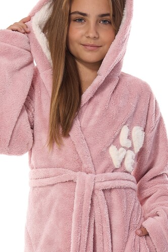 Szlafrok L&L 2434 LO 134-140 dziecięcy baletowy 140/68/78