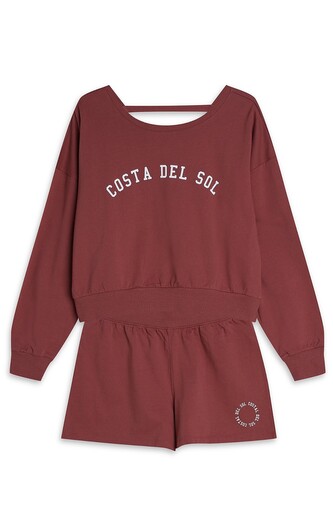 Piżama Henderson Ladies 42772 Nimes dł/r S-XL maroon S