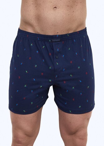 Bokserki Cornette Comfort 002/314 S-2XL granatowy M