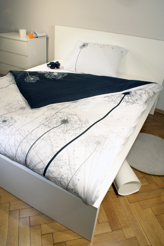 POŚCIEL KPL. MŁODZIEŻOWA 06 DMUCHAWCE 160X200+70X80 BAW.MŁ.