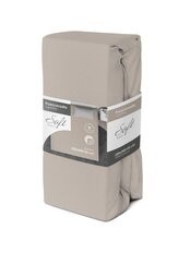 PRZEŚCIERADŁO SOFT 220X200+25 JERSEY GUMKA SZARY BAW.