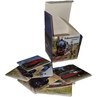 Pexeso LUX v krabičce - Lokomotivy