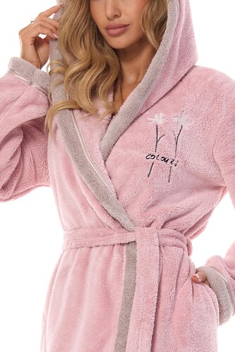 Szlafrok L&L 2419 Tess długi S-2XL damski baletowy XXL-172/110/118