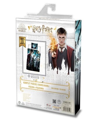 POŚCIEL HARRY POTTER NO 001 160X200+1X70X80 BAW.