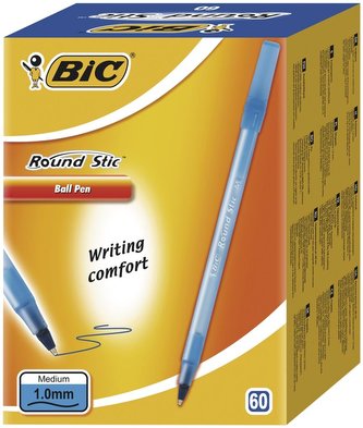 Kulaté modré pero Stic (60ks) BIC