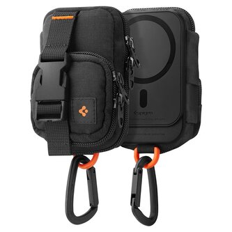 Spigen Portable Organizer Pouch SnapZip MagSafe, black