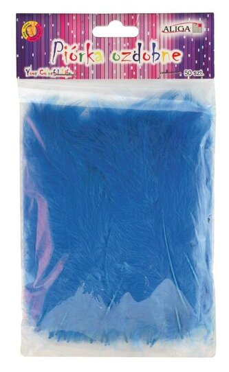 ALIGA peříčka P-003 50ks modrá