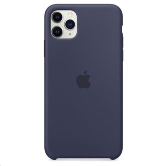 MWYW2ZM/A Apple Silikonový Kryt pro iPhone 11 Pro Max Midnight Blue (Pošk. Balení)