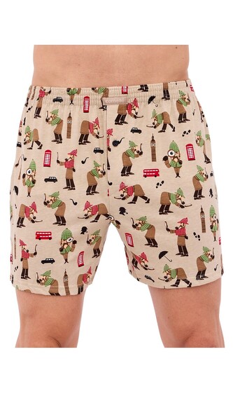Bokserki Cornette Classic 001/163 M-2XL beżowy XXL