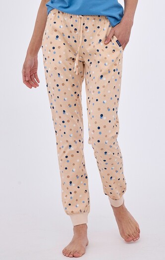 Spodnie piżamowe Cornette 909/03 S-2XL damskie beżowy L