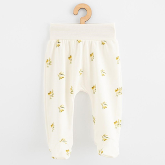 Kojenecké polodupačky z organické bavlny New Baby Olivy - velikost 74 (6-9m)