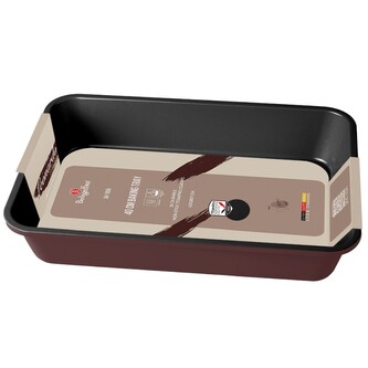 BERLINGERHAUS Plech na pečení hluboký s titanovým povrchem 40 x 28 cm Leonardo Collection BH-7659