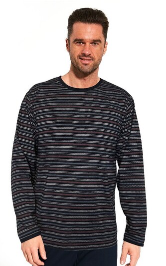 Piżama Cornette Various 138/46 dł/r S-2XL męska granatowy M
