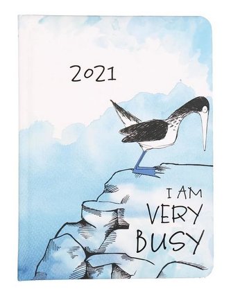 Kalendarz tygodniowy B6 2021 Ptak ALBI