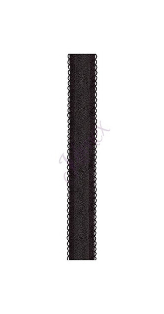 Ramiączka Julimex RB 397,398 Taśma 12 mm czarny 12 mm