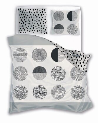 POŚCIEL KPL.NATURAL 001 160X200+2X70X80 BAW. BOHO