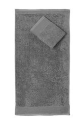 RĘCZNIK AQUA 30X50 FROTTE SZARY 500G.