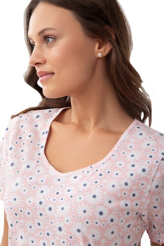 Koszula Luna 284 kr/r M-2XL damska różowy M