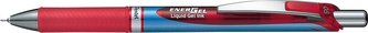 Cienkopis EnerGel BLN75 czerwony (12szt) PENTEL