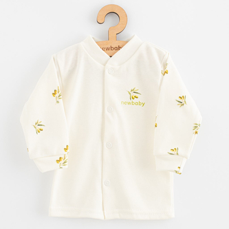 Kojenecký kabátek z organické bavlny New Baby Olivy 56 (0-3m)