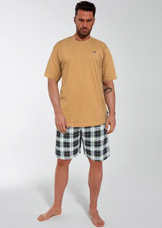 Piżama Cornette 326/183 Nature 3 kr/r 3XL-5XL męska miodowy 3XL