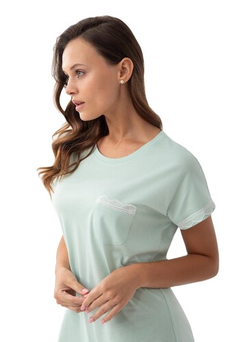 Koszula Luna 202 kr/r M-2XL damska zielony L