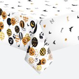 Papírový ubrus 180 cm Scary Halloween Balloons