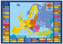 Podkład na biurko mapa Europy POUE, Derform