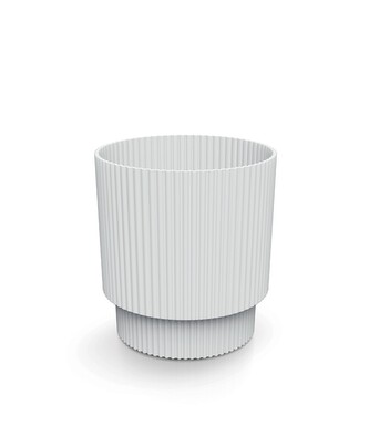 Květináč MILLA VII bílý, varianta 19,5 cm