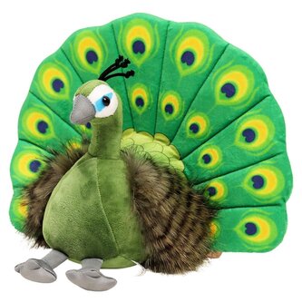 Maskotka Przytulanka Paw zielony 30cm