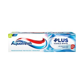 Aquafresh zubní pasta PLUS visible white 75 ml