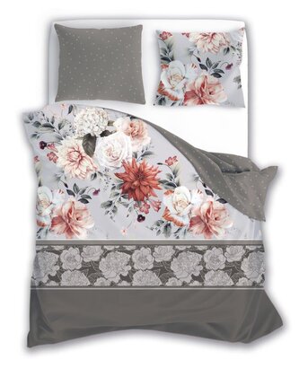 POŚCIEL KPL.220X200+2x70X80 PURE SATEEN 007 SATYNA BAW.