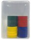 Magnety barevné 25 mm 20 ks