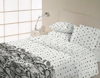 POŚCIEL KPL. VANILLE-2015/B44 200X220+2X70X80 BAWEŁNA