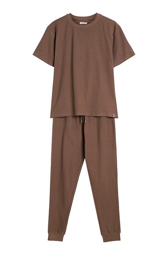 Piżama Henderson Ladies 43349 Nilsa kr/r S-L coffee S