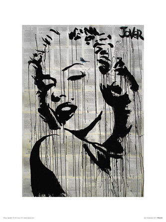 Umělecký tisk Loui Jover - Icon, 30 × 40 cm
