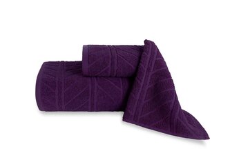 RĘCZNIK RELIEF 50X90 ŚLIWKOWY BAW. 500G.