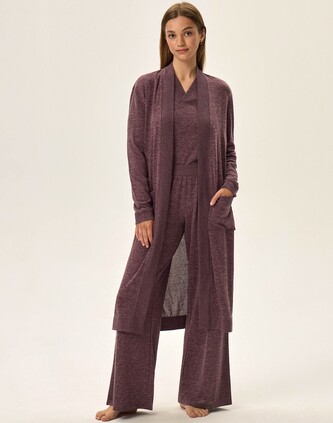 Szlafrok Henderson Ladies 41948 Fudge S-XL orchid S