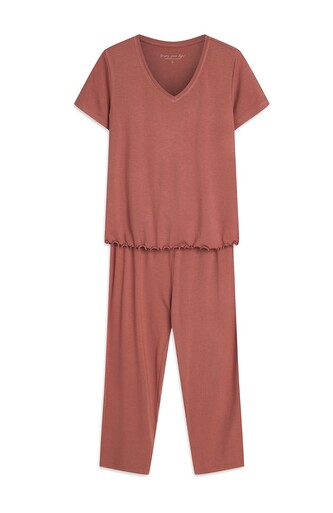 Piżama Henderson Ladies 43023 kr/r Noves 2 S-3XL mauve XL