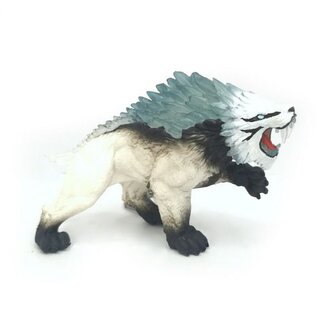 D - Figurka fantasy Šavlozubý tygr ledový 13 cm