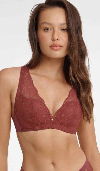 Biustonosz push-up Henderson Ladies 40989 Gensis mahogany 70E