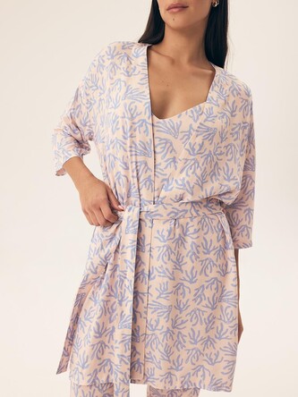 Szlafrok Henderson Ladies 42663 Nadar S-XL light blue S