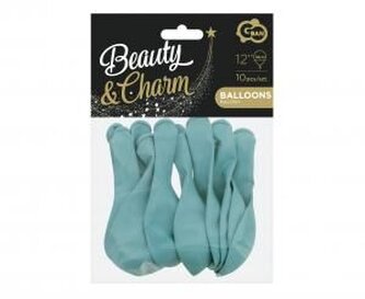 GD balónek BEUTY&CHARM tyrkysové 10ks